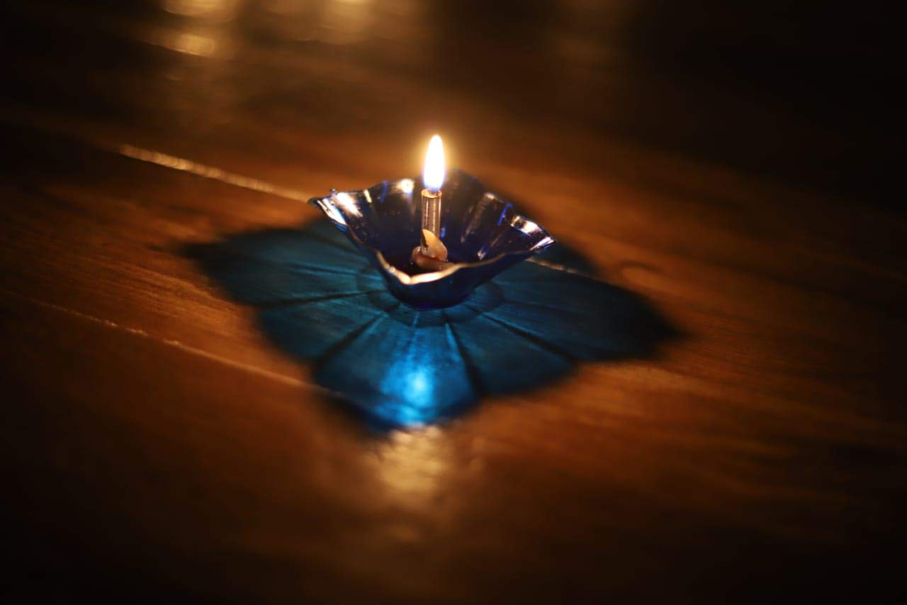 3D REFLECTIVE DIYA 24 PCS SET FOR DIWALI- Festival Diwali Decor