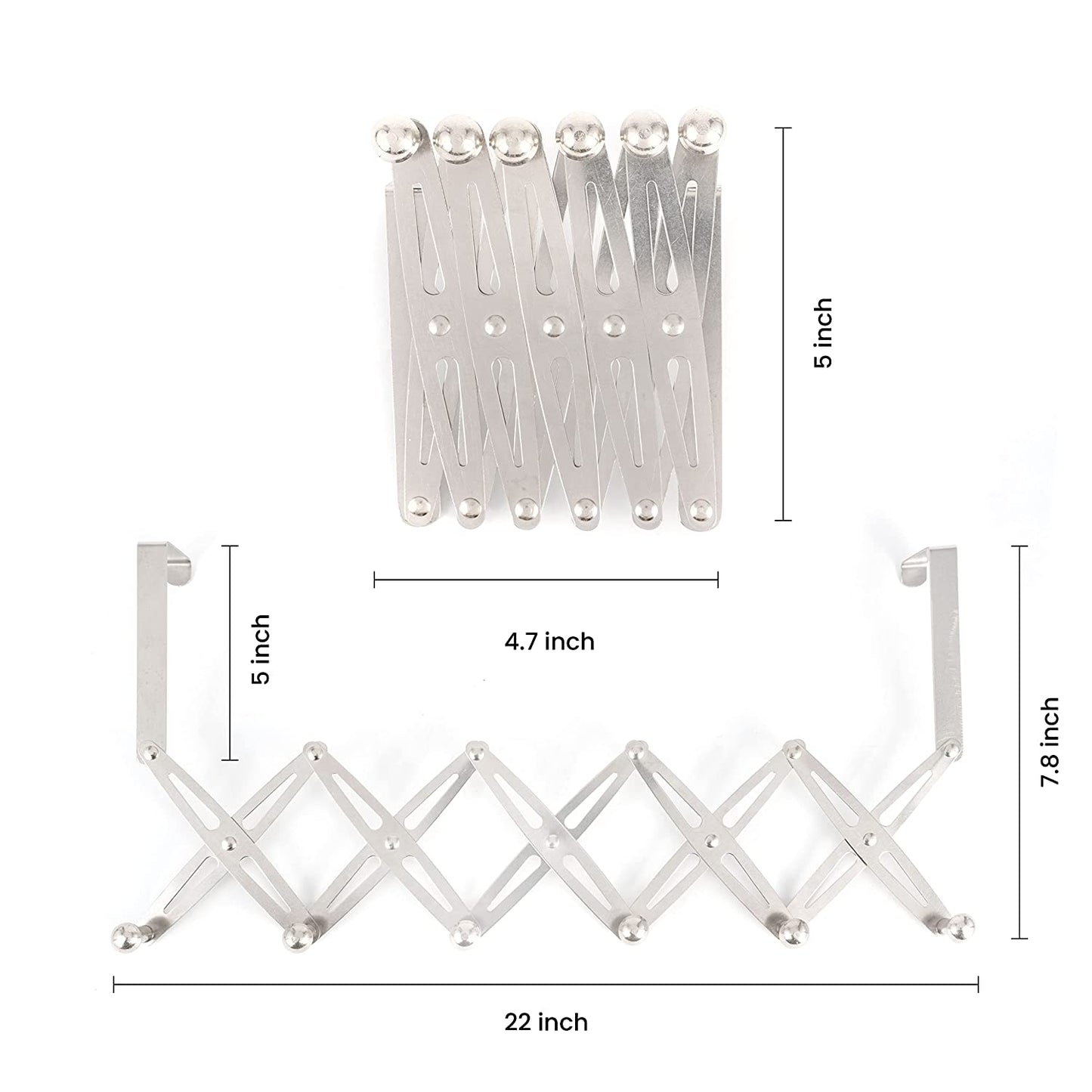 Foldable Multi-Purpose Door Hanger