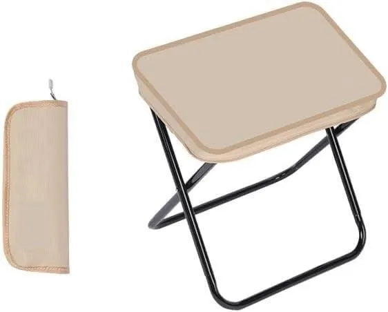 Portable Folding Stool With Pouch