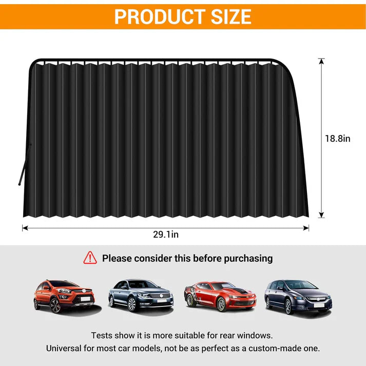 Magnetic Car Curtains For All Car Windows