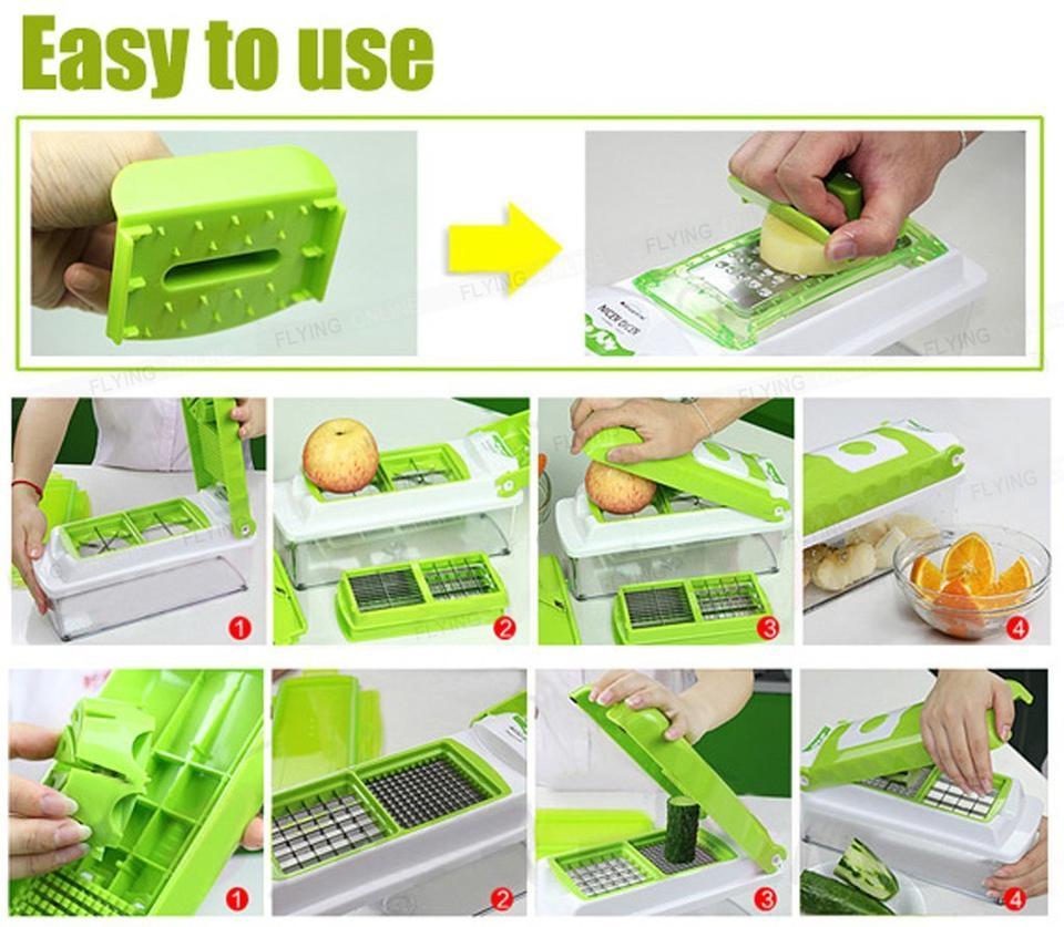 MultiPurpose 12 In 1 - Vegetable And Fruit Chopper/Slicer