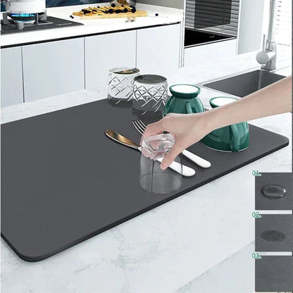 Quick-Drying Dish Mat Pro