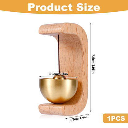 Magnetic Wooden Doorbell
