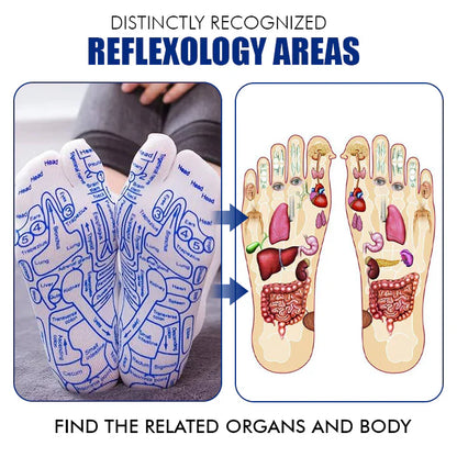 Reflexology Chart Socks With Tool | GREAT DEAL 30% OFF TODAY