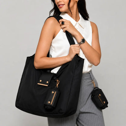 Zeal4deals™ - Keychain Foldable Tote Bag