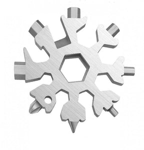 18-in-1 Snowflake Multitool & Multifunction Gadget