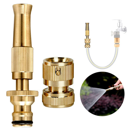 HIGH PRESSURE WATER | ADJUSTABLE BRASS NOZZLE